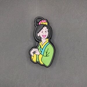 (5/$15) Disney Mulan Croc Charm